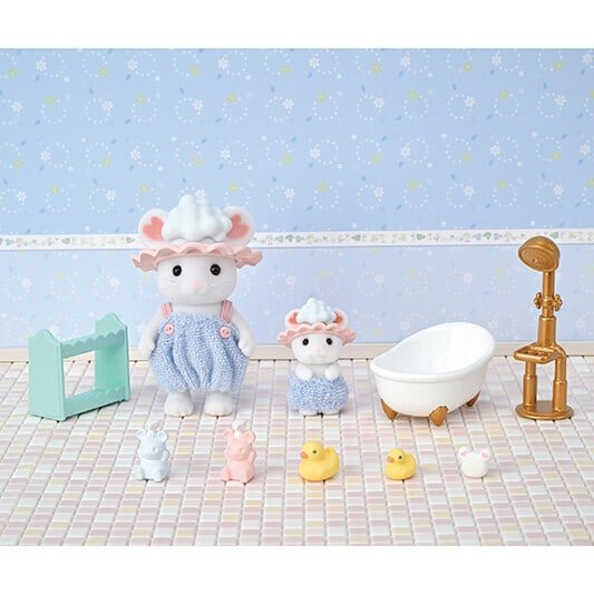 Epoch Sylvanian Families - Marshmallow Mäuse Badespass Juego 5805