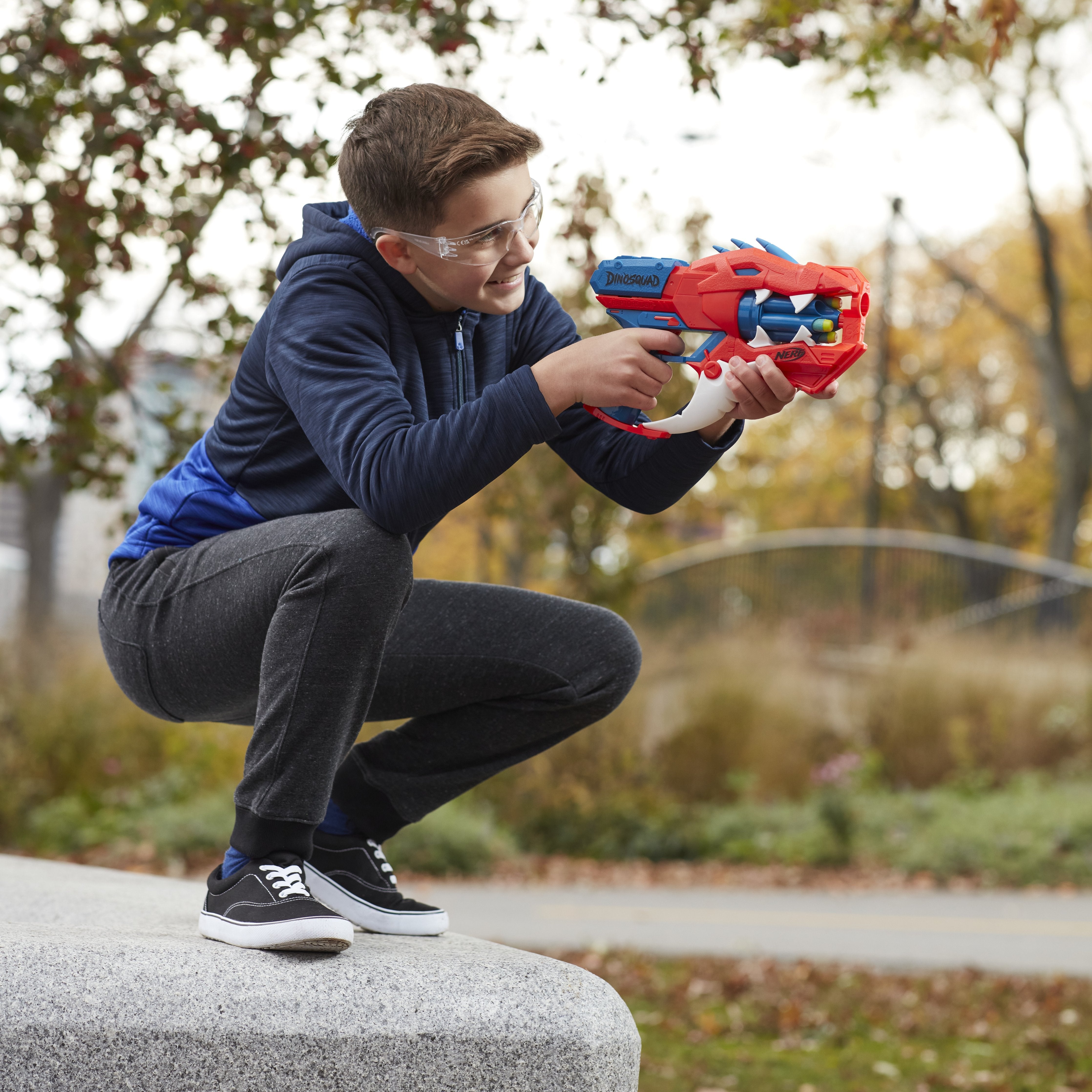 Nerf Dinosquad Raptor Slash Blaster 6 Dardos