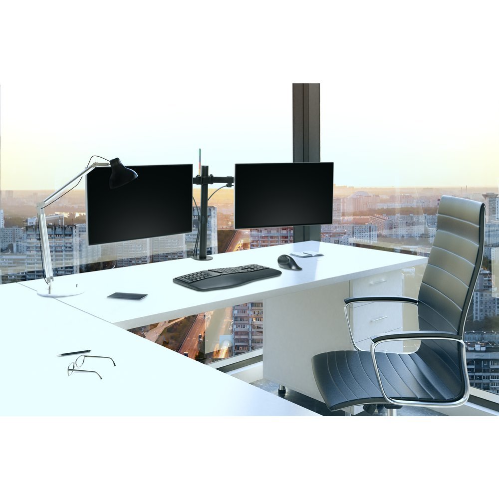 Soporte Para Monitor Kensington De Hasta 32 ", 2tft, 6 Geles Máx. 8 Kg, Smartfit Negro