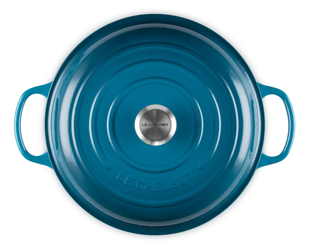 Le Creuset Signature Shallow Casserole Round 30cm Deep Teal (21180306422430)