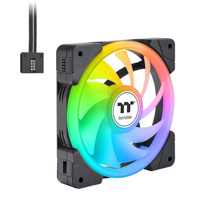 Ventilador Thermaltake Swafan Ex14 Argb 3-Fan-Pack Negro Retail