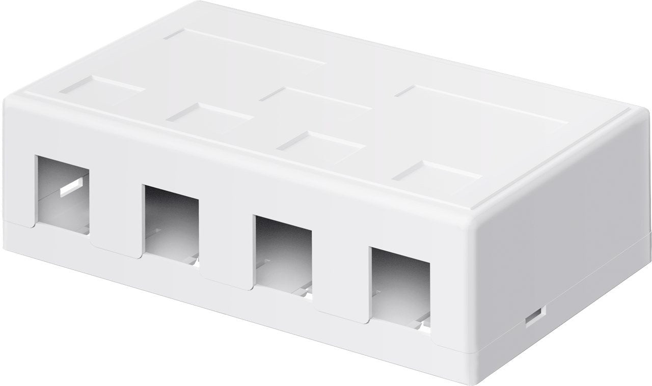 Caja De Punto De Consolidacion Para 4 Keystone  Salida  Lateral