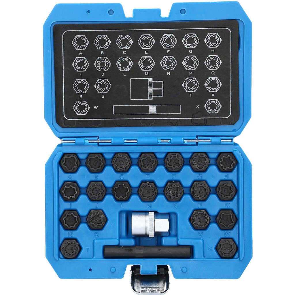 Brilliant Tools Felgenschloss-Sortiment Para Audi