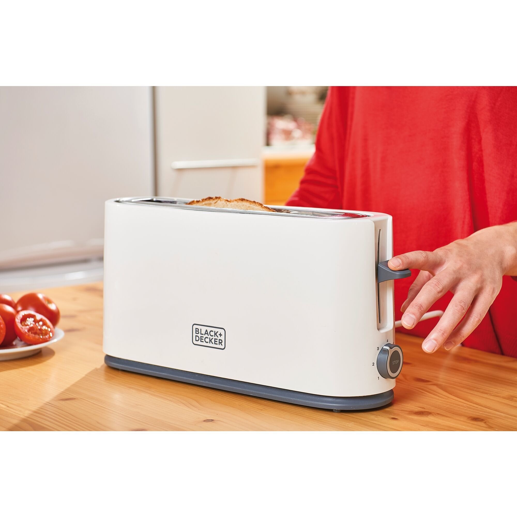 Tostadora Black+Decker Bxto1001e