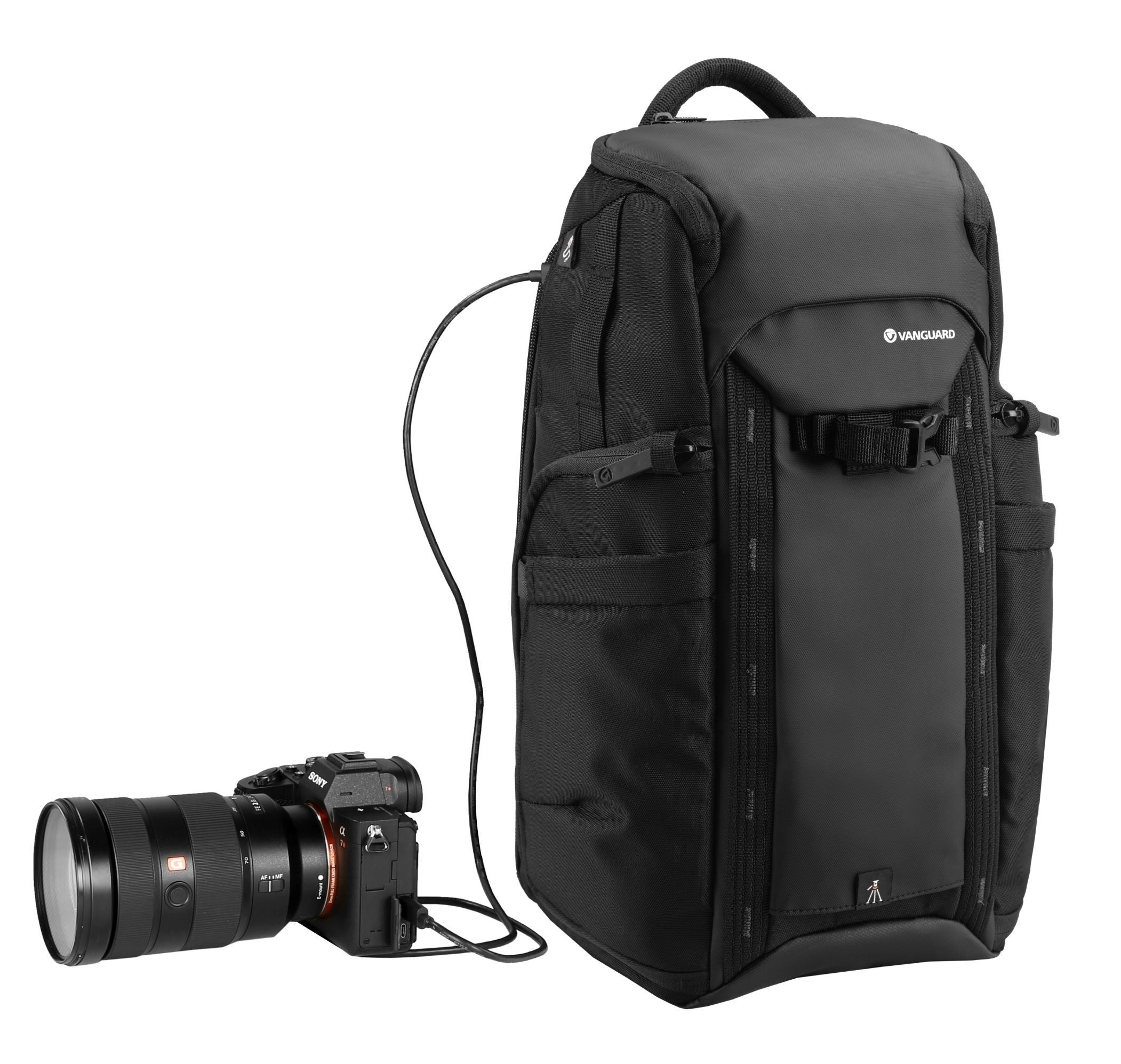 Vanguard Veo Adaptor R44 Schwarz Rucksack Mit Usb-A