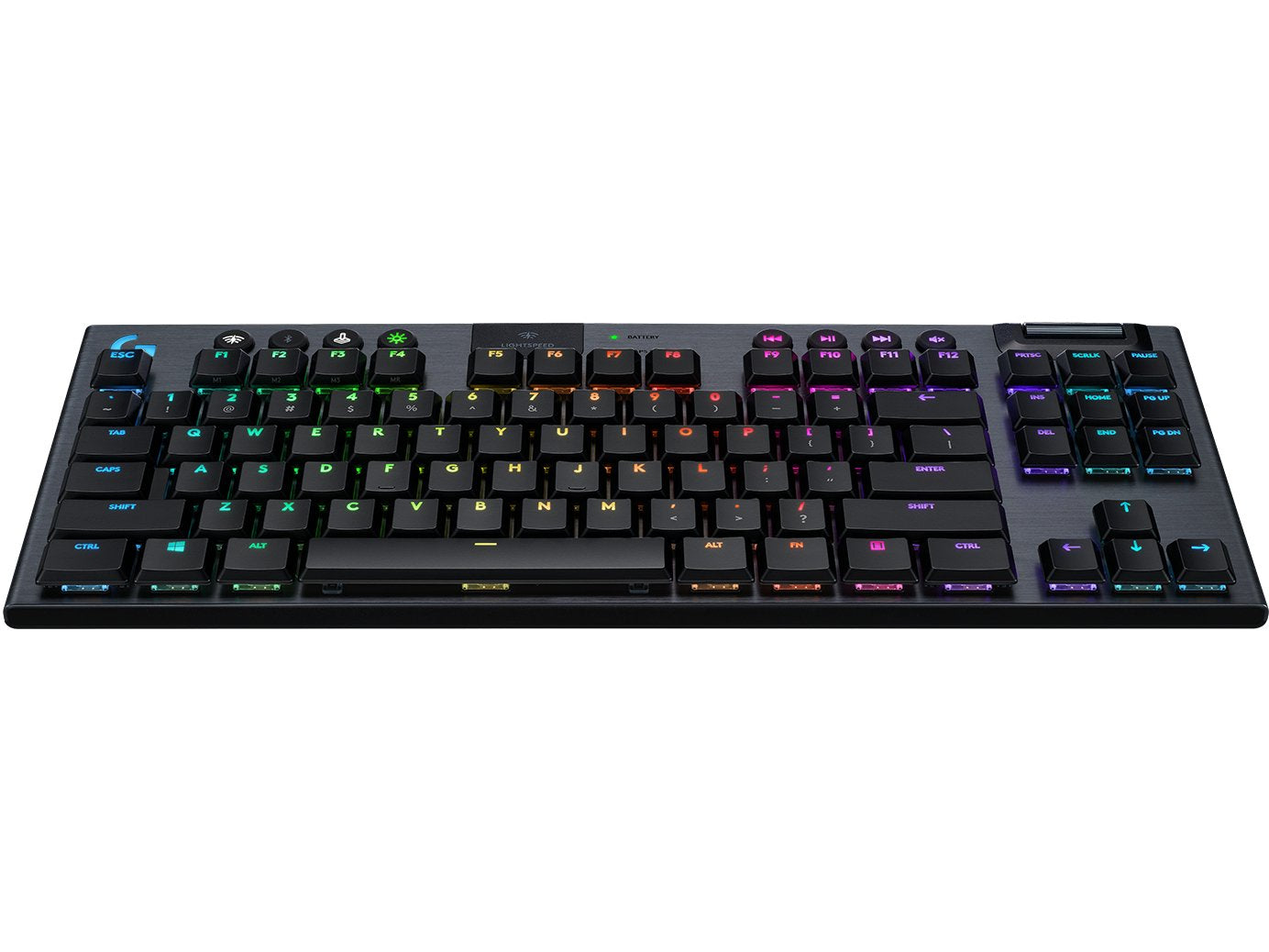 EAN 5099206099692 - Logitech G G915 TKL teclado Juego RF Wireless + Bluetooth AZERTY Belga Carbono imagen 5