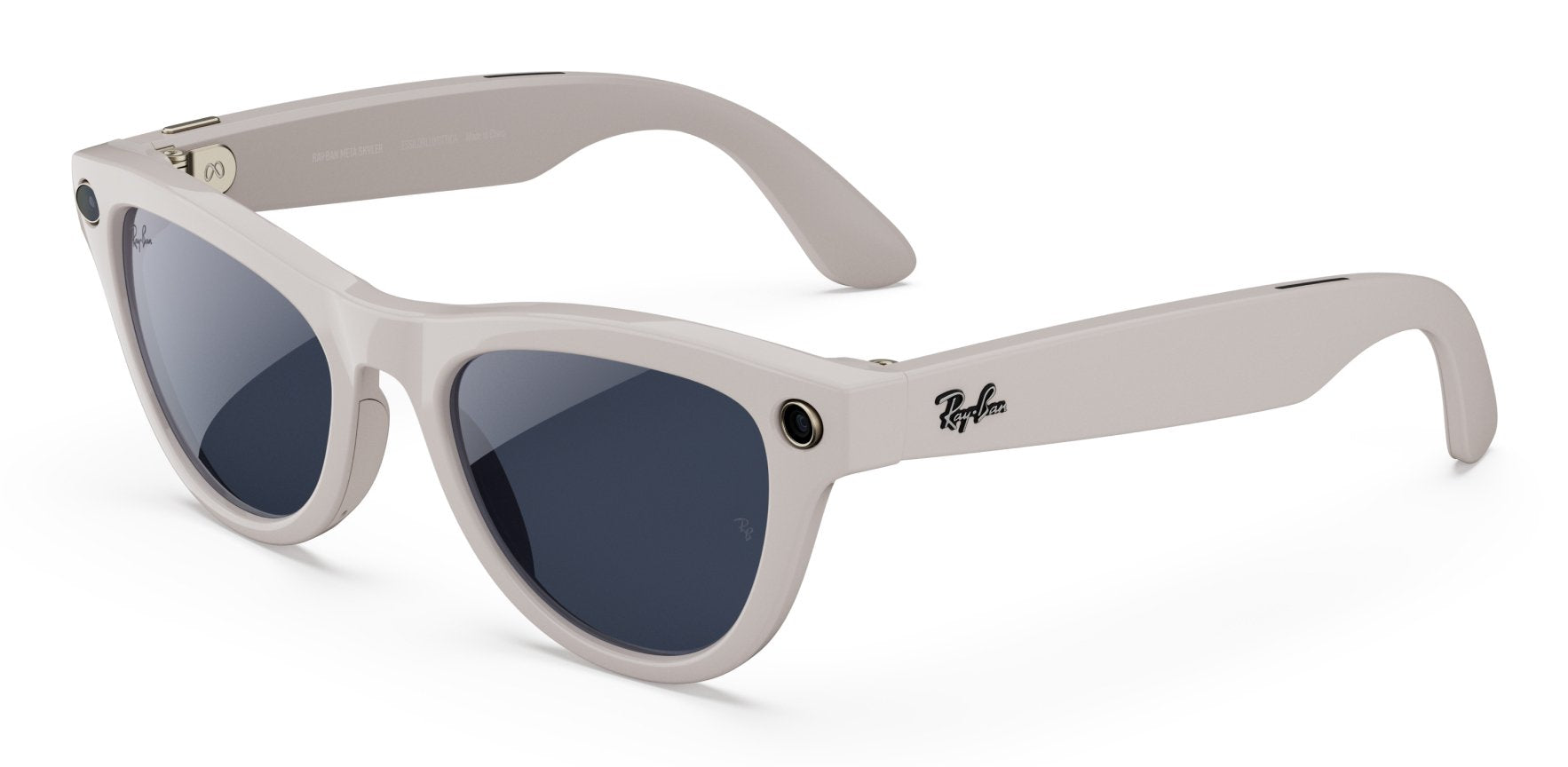 Ray-Ban Meta Skyler Gen1 Ai Glasses - Shiny/Chalky Grey Transitions