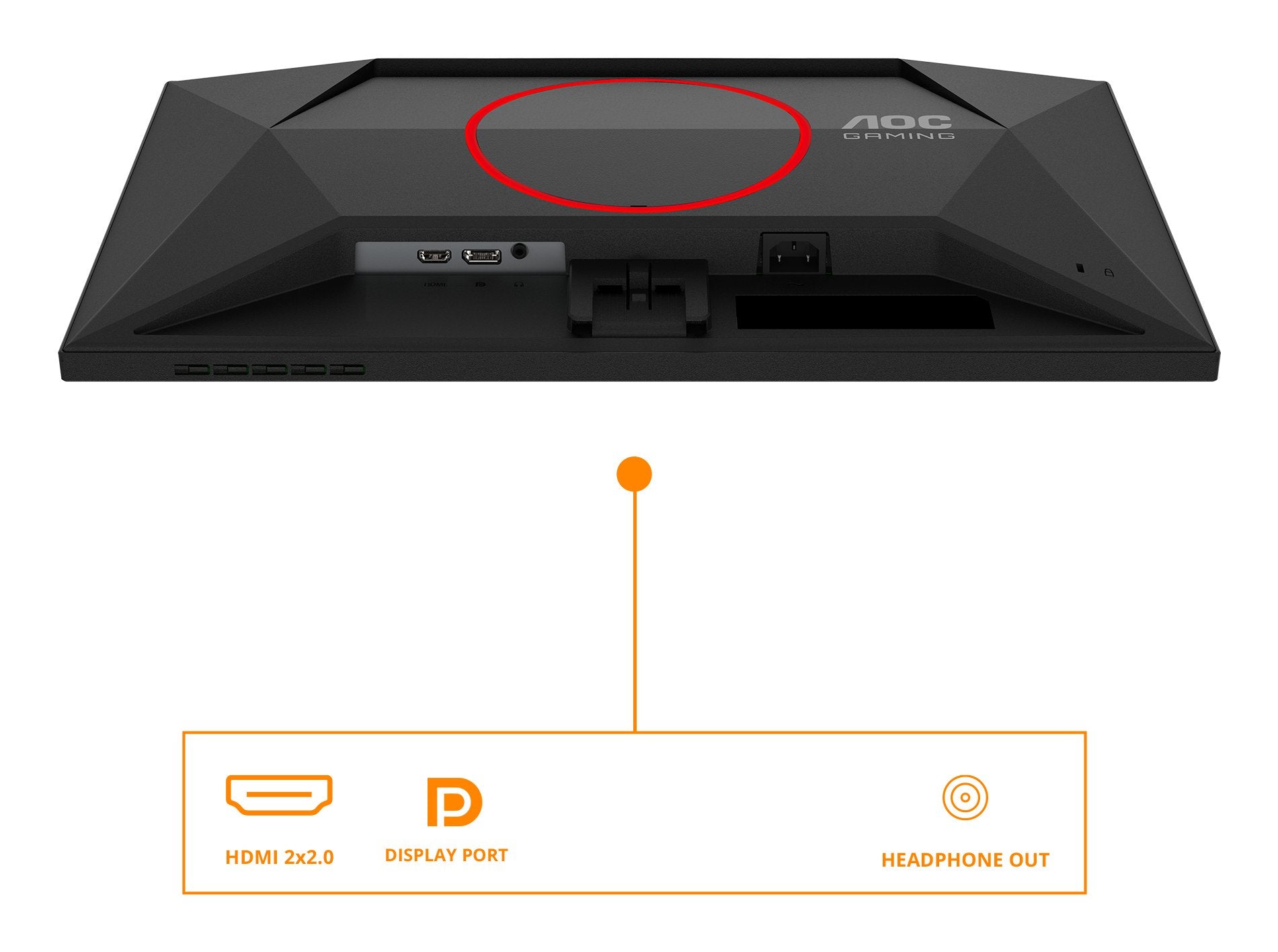 EAN 4038986142991 - AOC G4 24G4HRE pantalla para PC 60,5 cm (23.8") 1920 x 1080 Pixeles Full HD LED Negro, Rojo imagen 3