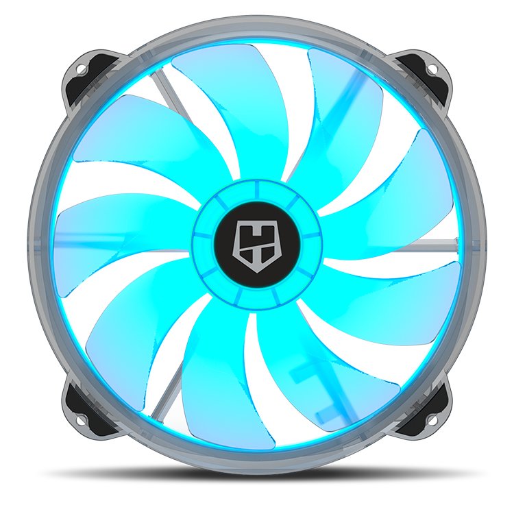EAN 8436587973123 - NOX X200-FAN Carcasa del ordenador Ventilador 20 cm Translúcido 1 pieza(s) imagen 2
