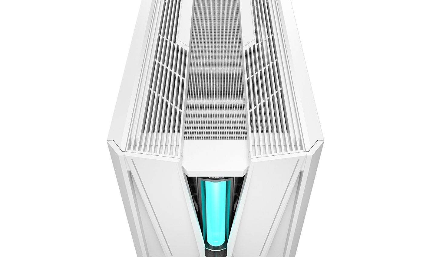 Caja Pc Deepcool Genome Iii Integrated Liquid Cooling Case, White