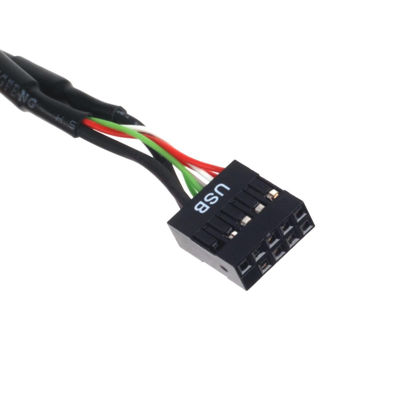 Silverstone G11303050-Rt Adaptador De Cable Usb 3.0 Usb 2.0 Negro