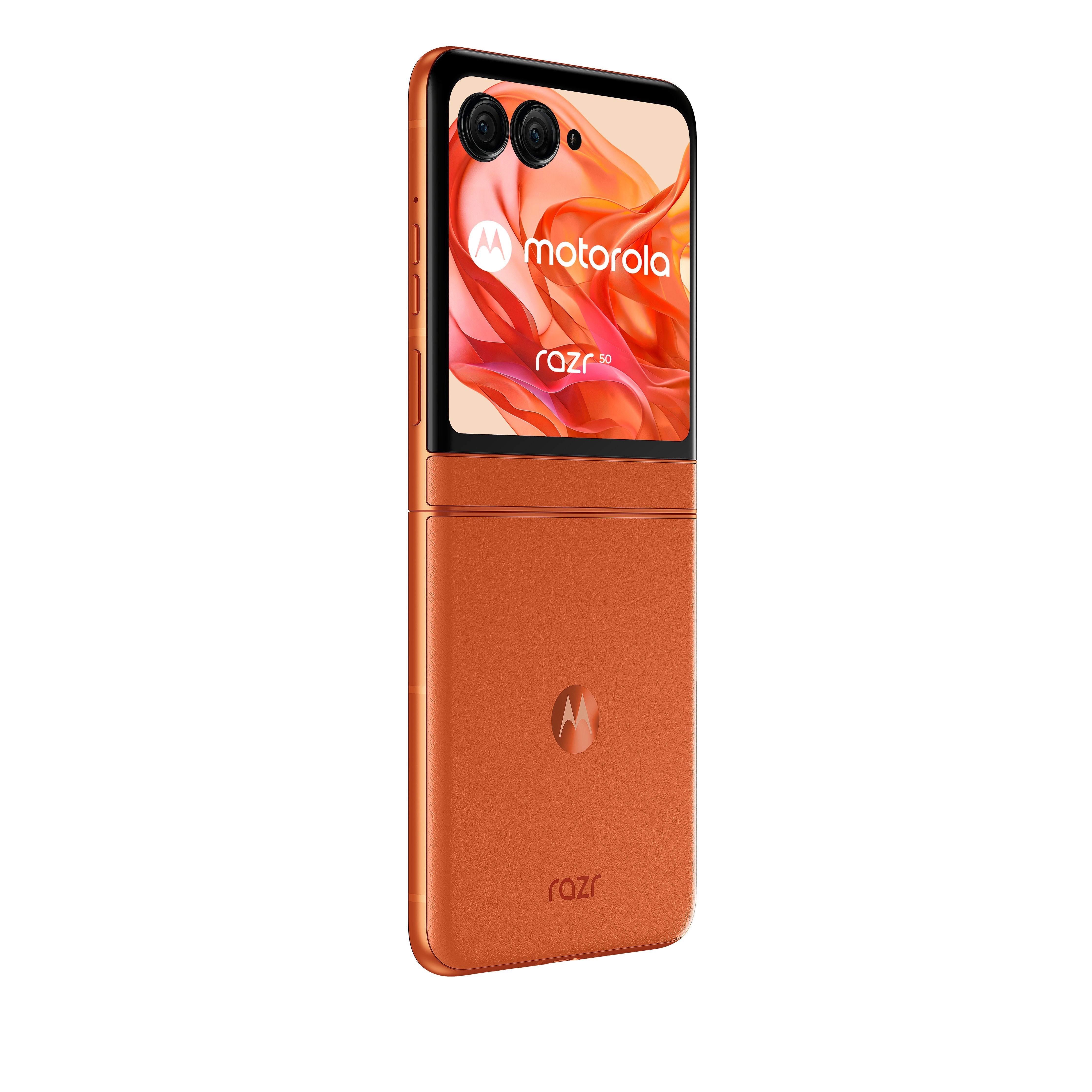 EAN 0840023274718 - Motorola razr 50 17,5 cm (6.9") SIM doble Android 14 5G USB Tipo C 8 GB 256 GB 4200 mAh Naranja imagen 4