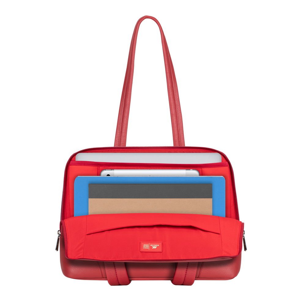 Rivacase 8992 Maletines Para Portátil 35,6 Cm (14") Estuche Para Dama Rojo
