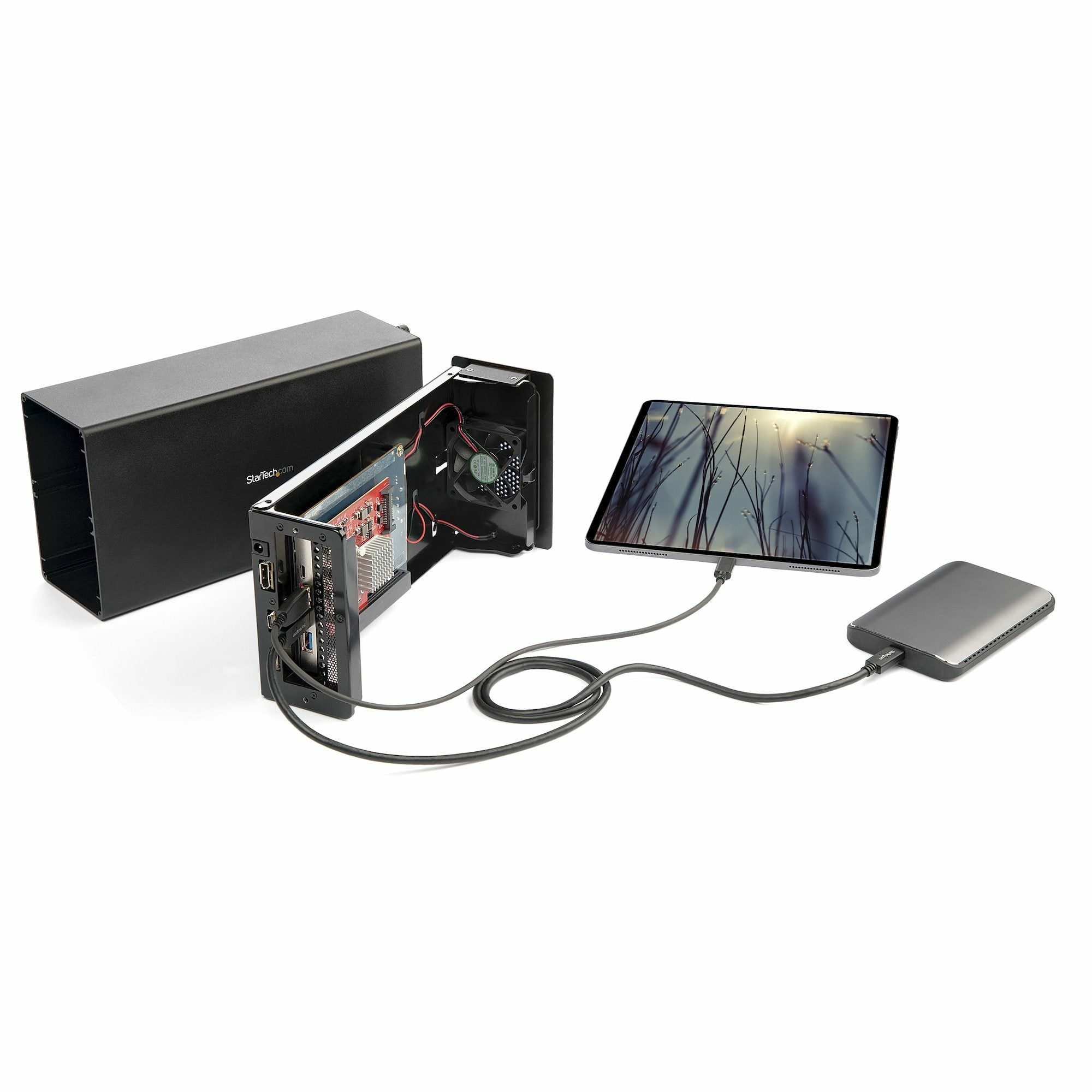Startech Tarjeta Pcie 4 Puertos Usb 3.1 Usbc Usba