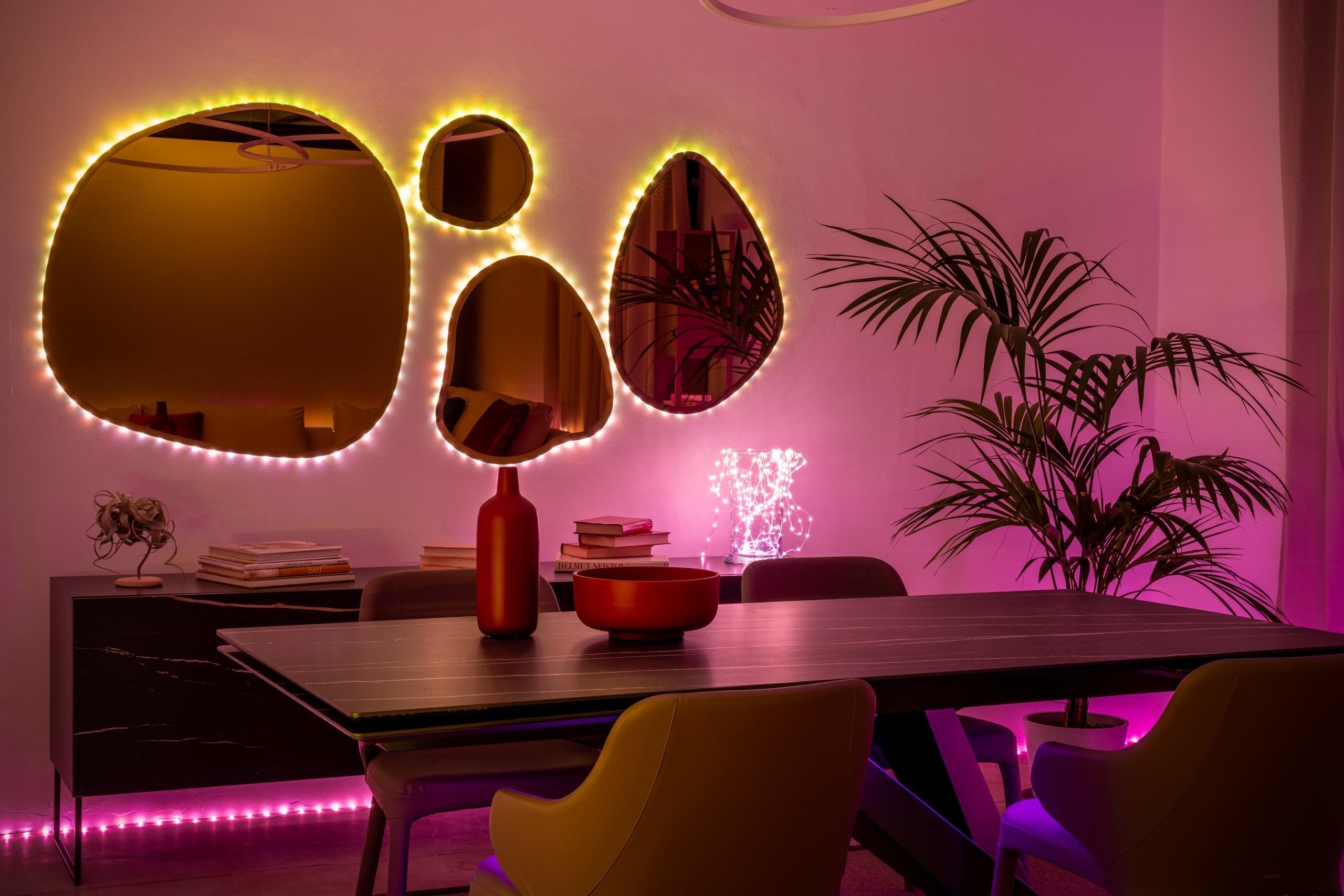 Twinkly Dots 60l Rgb 3m Schwarz Usb Anschluss Für Innen Ip20