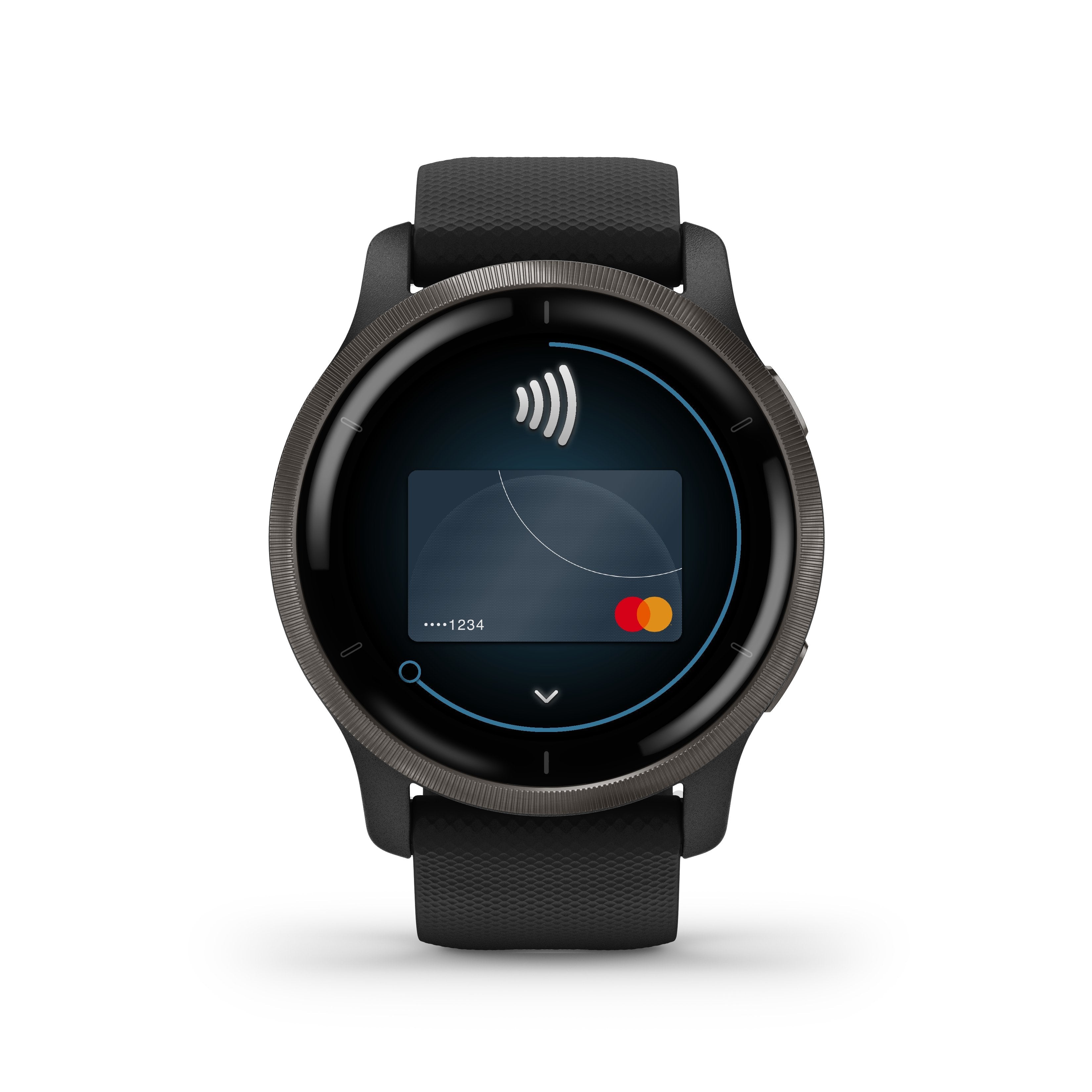 Garmin Venu 2 Negro/Pizarra Smartwatch Multideporte Wifi Gps Integrado Frecuencia Actividad Sueño 45 Mm
