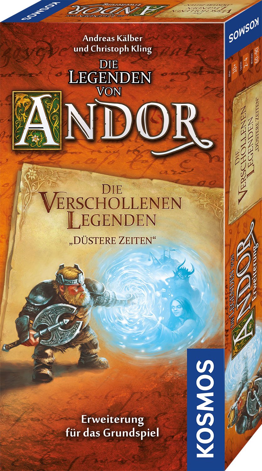 Kosmos The Legends Of Andor - The Lost Legends "Dark Times", Juego De Mesa 680480