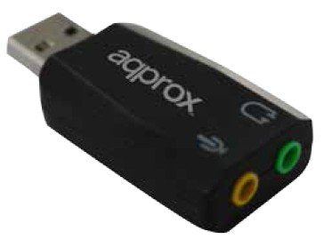 Approx Tarjeta De Sonido Usb 5.1 Appusb51sf