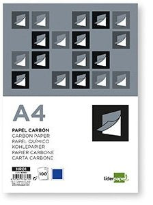 EAN 8423473636514 - Liderpapel NR01 papel de carbón 10 hojas A4 imagen 1