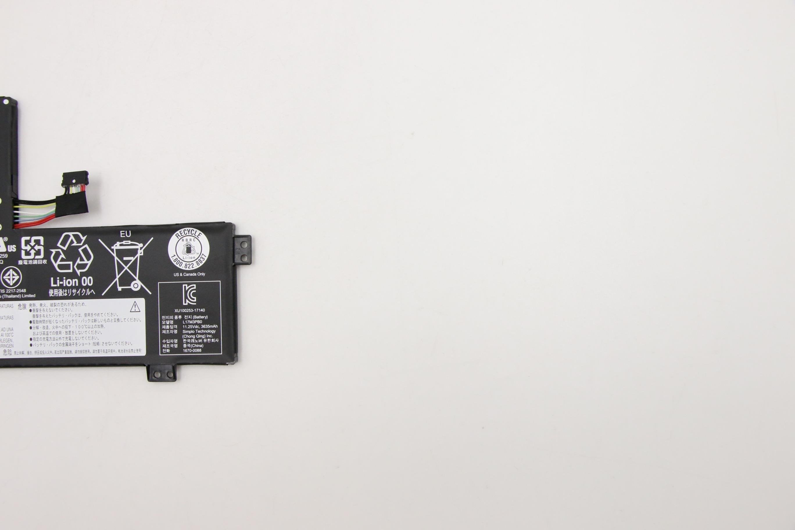 EAN 5704174269656 - Lenovo 5B10W67369 refacción para laptop Batería imagen 4