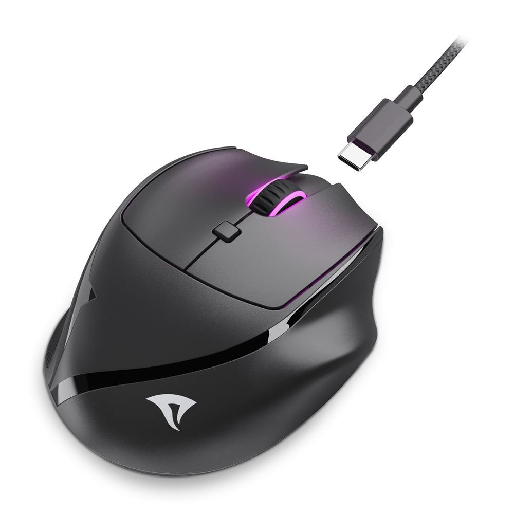 EAN 4044951039647 - Sharkoon OfficePal M25W ratón Juego mano derecha RF Wireless + USB Type-C Óptico 4000 DPI imagen 4