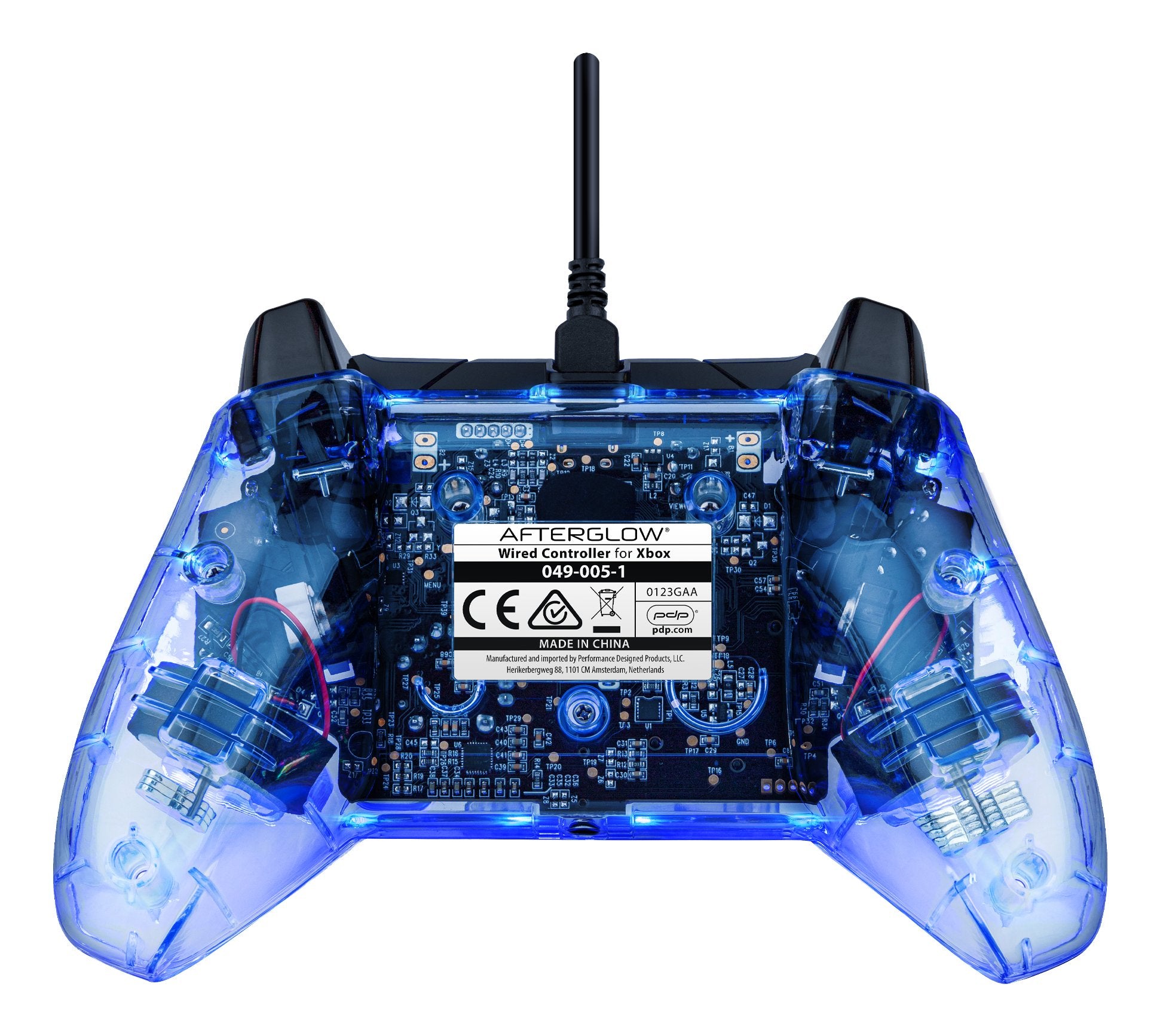 EAN 0708056067632 - PDP Afterglow Negro, Azul, Transparente USB Gamepad Analógico/Digital Xbox One, Xbox Series S, Xbox Serie imagen 2