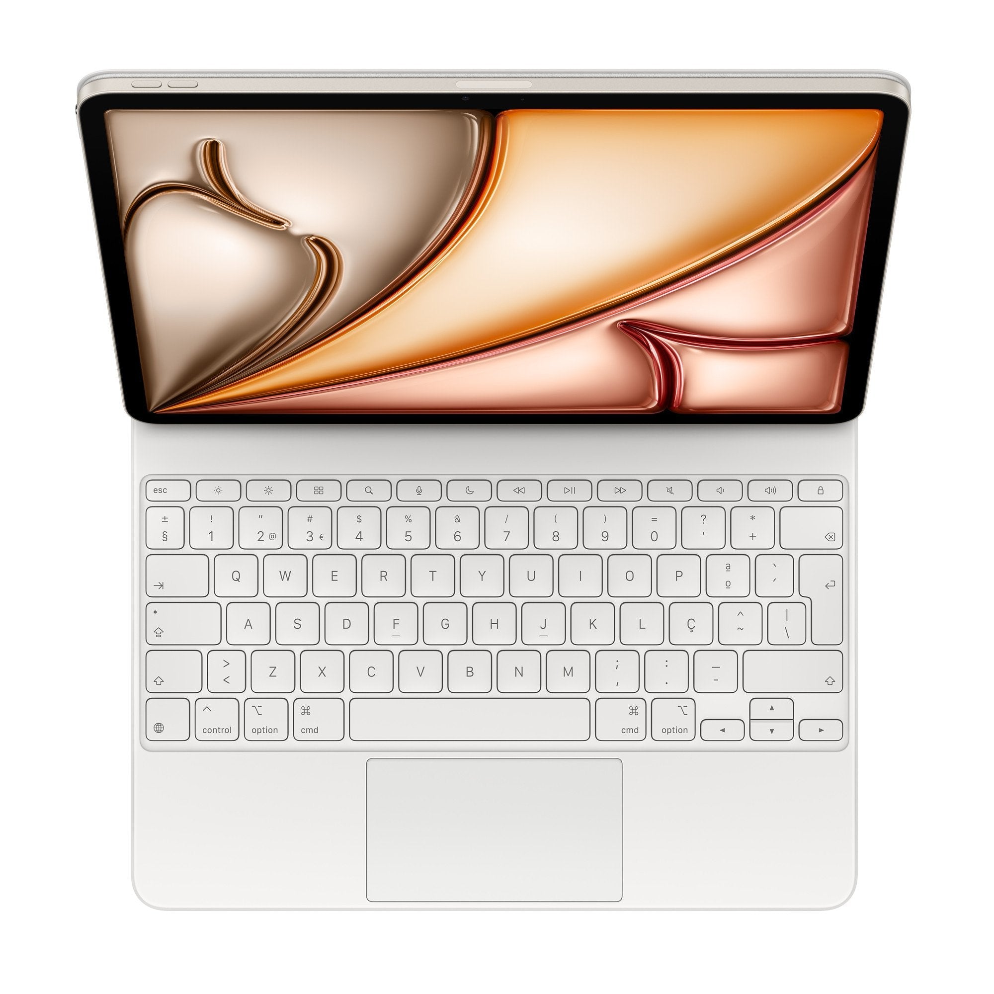 Apple Magic Keyboard For Ipad Air 13" (M3) - Portuguese - White