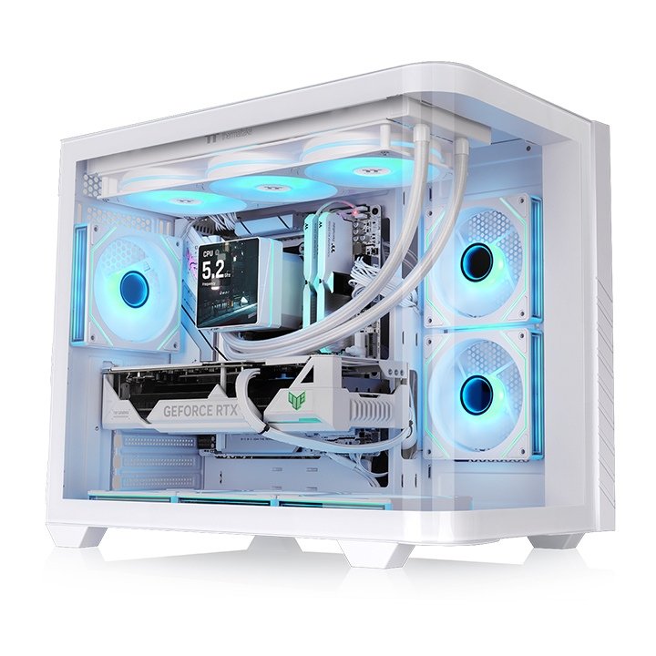 EAN 4711658549457 - Thermaltake Vision 330 CR ARGB Mid Tower Chassis Midi Tower Blanco imagen 1
