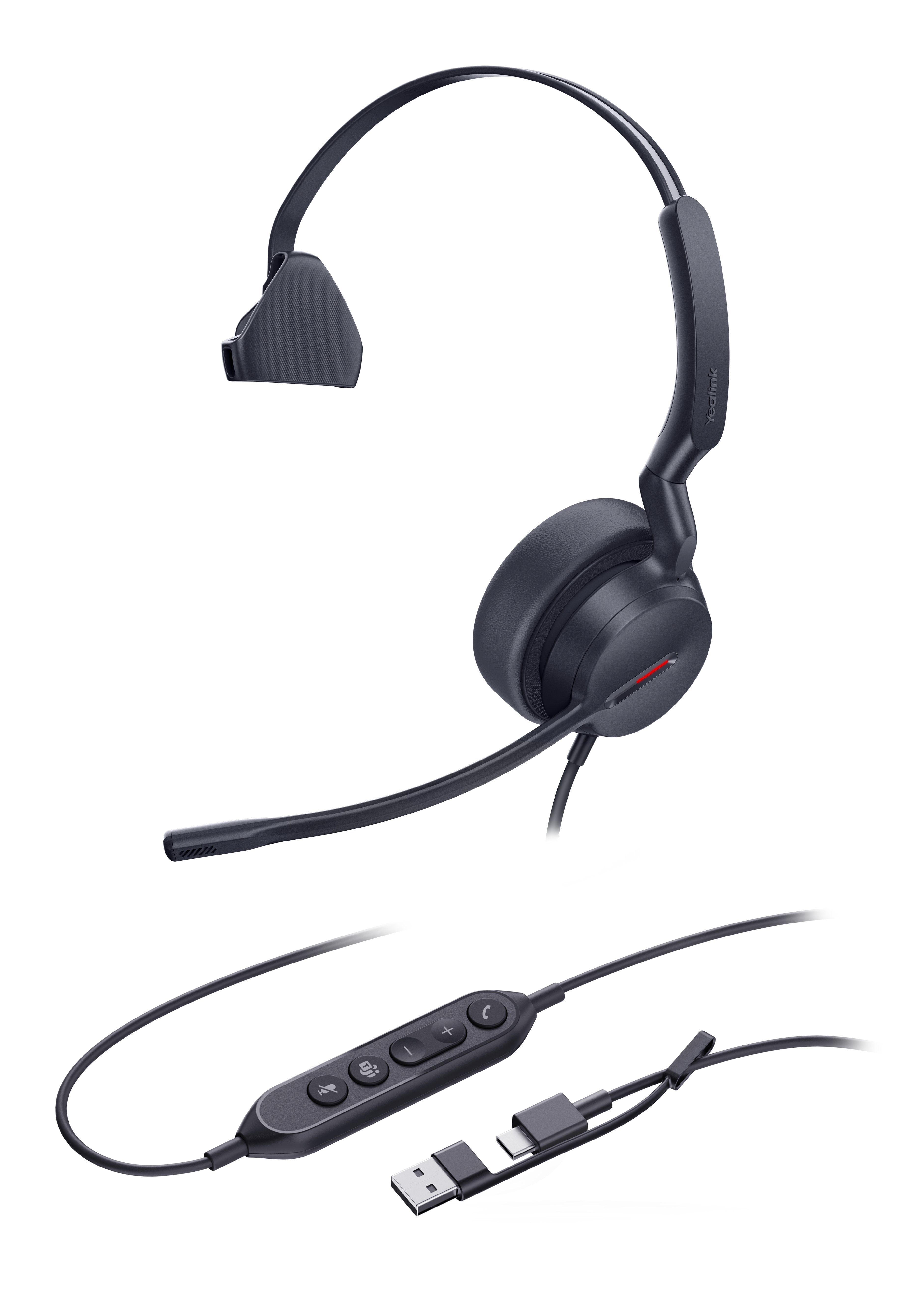 Yealink Uh44 Mono Teams Usb-C/A