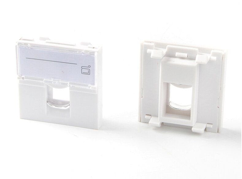 Euro Outlet 45x45 - 1-Port  Module