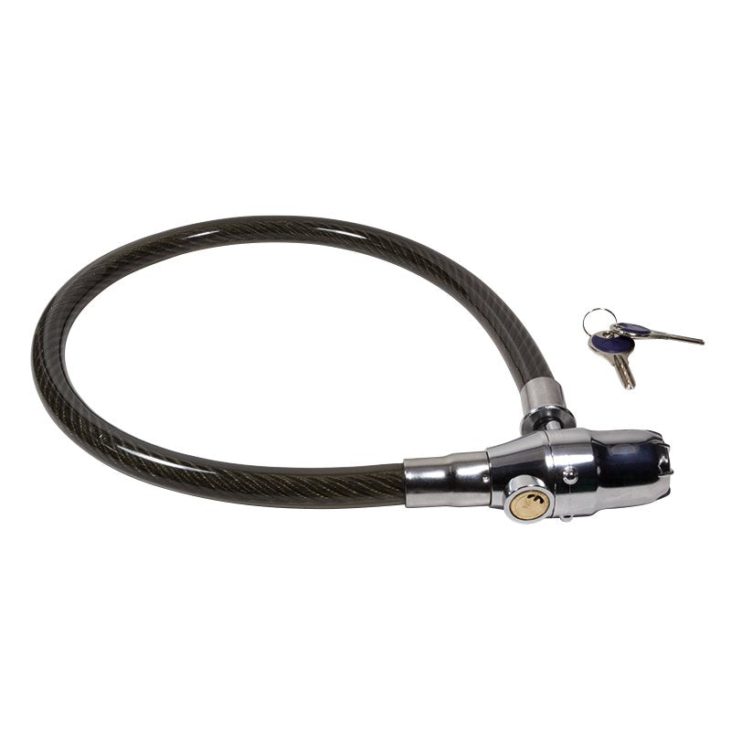 Logilink Sc0211 Candado Para Bicicleta Cable Antirrobo Negro, Plata 60 Cm