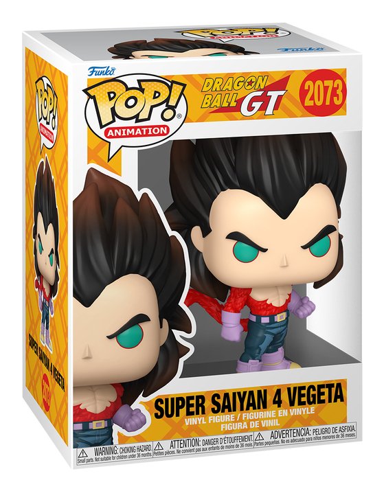 Funko Pop Super Saiyan 4 Vegeta 2073 - Dragon Ball Gt - 889698864985