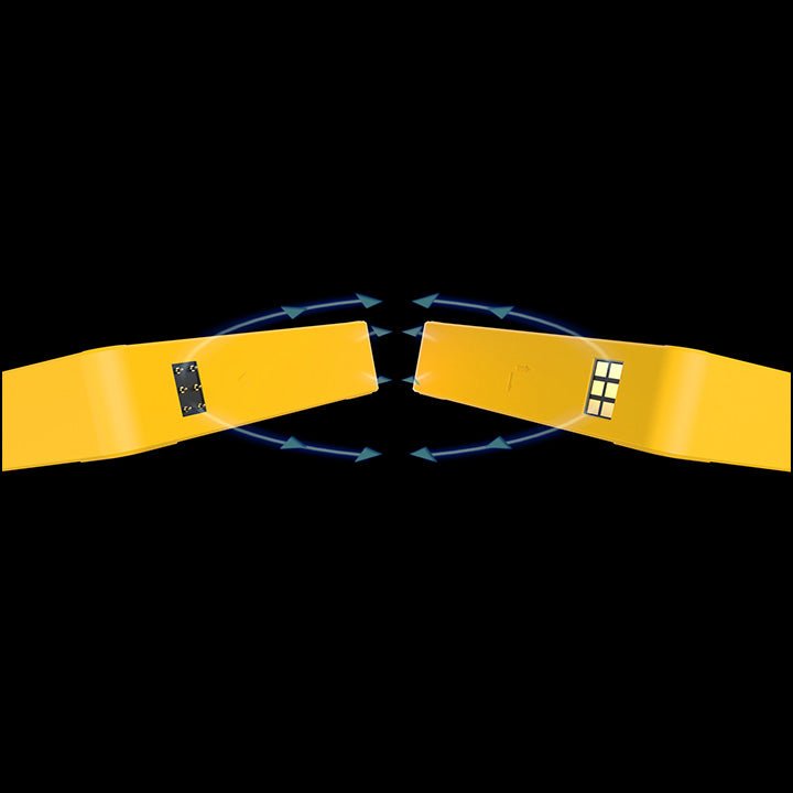 EAN 4711475649491 - Thermaltake CT140 EX ARGB Carcasa del ordenador Refrigerador de aire 14 cm Amarillo imagen 3