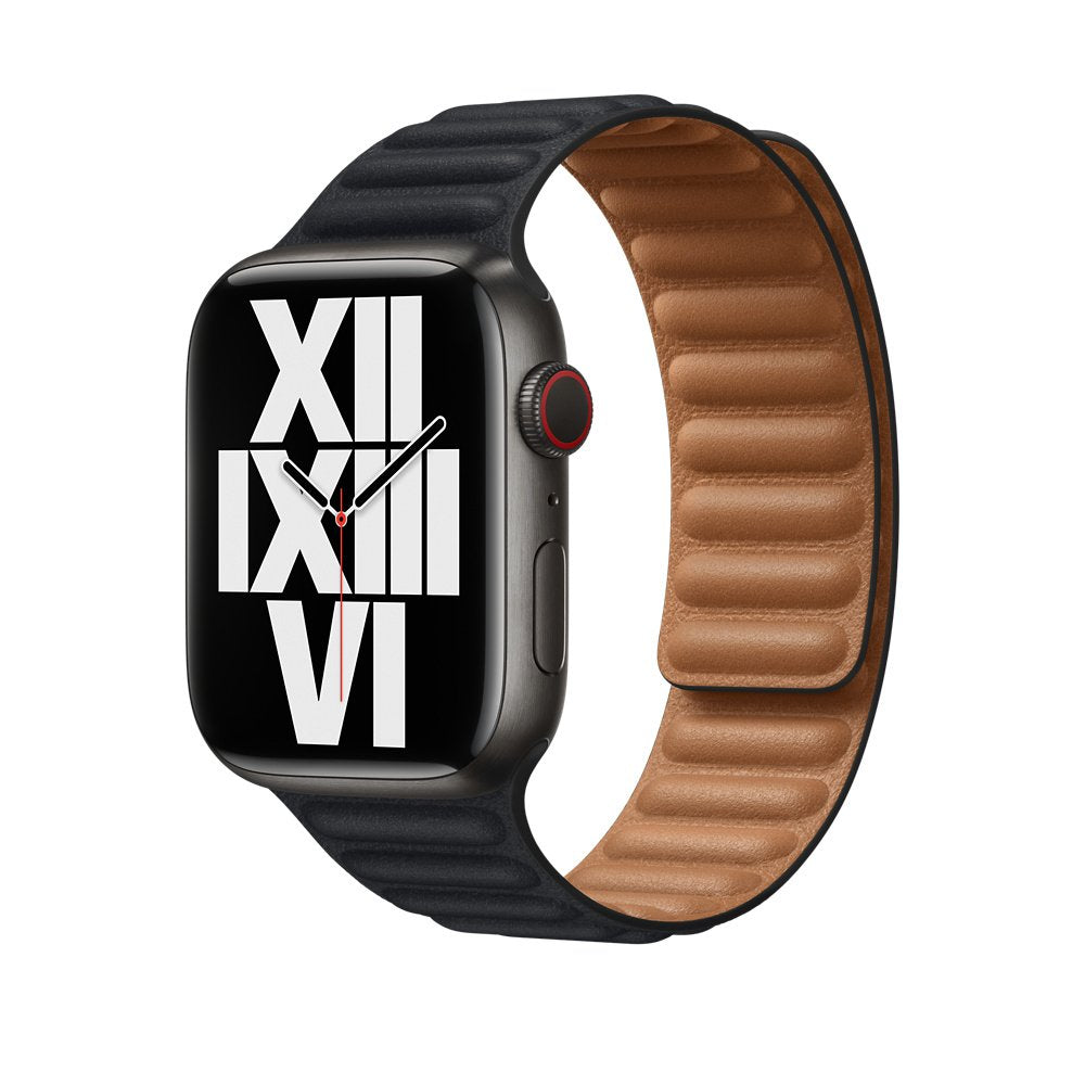 Watch Band Leather Link 45mm - Midnight - S M