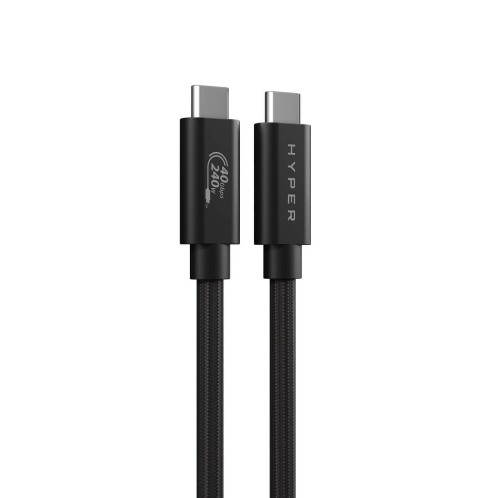 Cable Hyper Hyperdrive Next  Usb 24 Pin Usb-C (M) A 24 Pin Usb-C (M) Usb4 1.2 M Negro