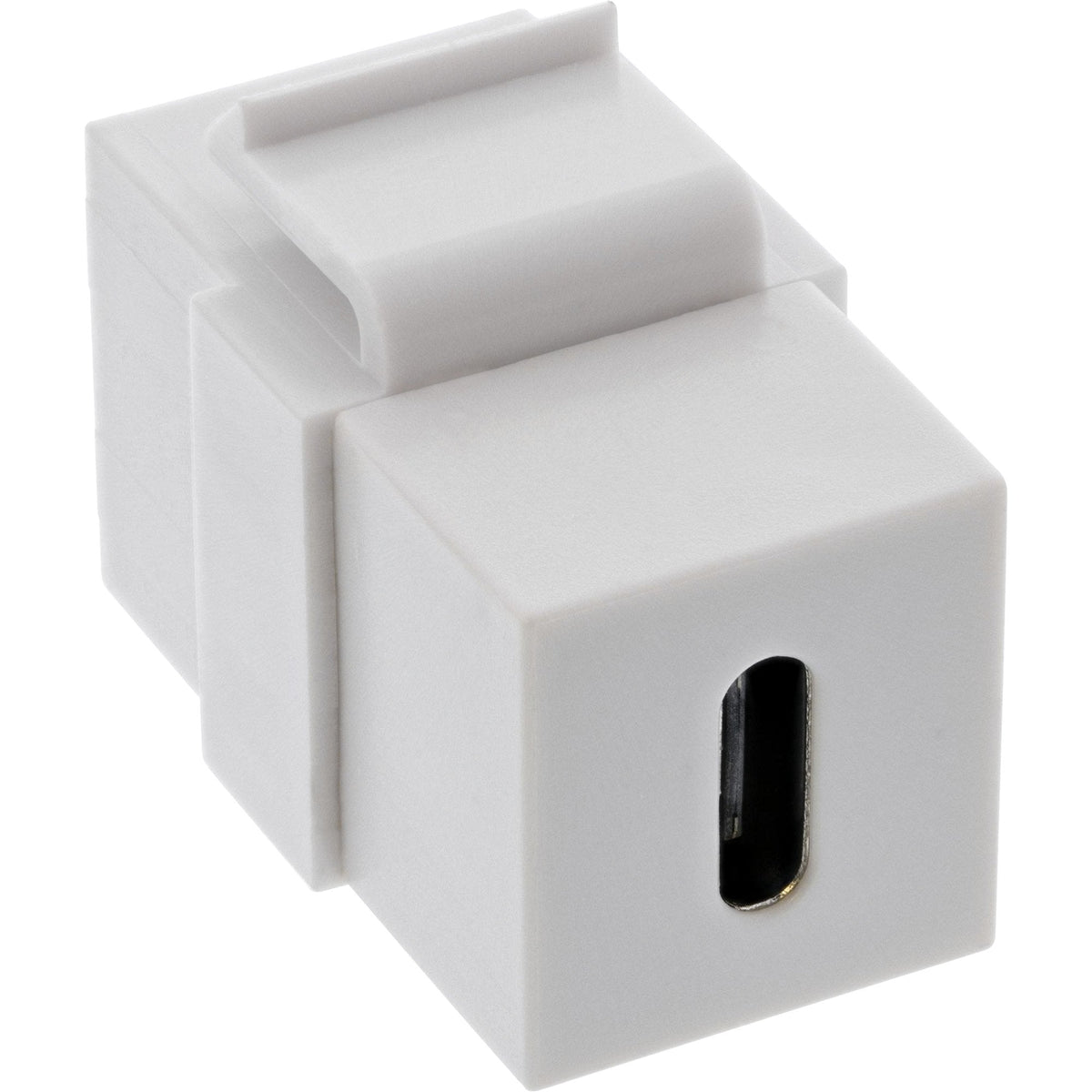 Módulo Snap-In Inline Usb 3.1, Usb-C F/F, Carcasa Blanca