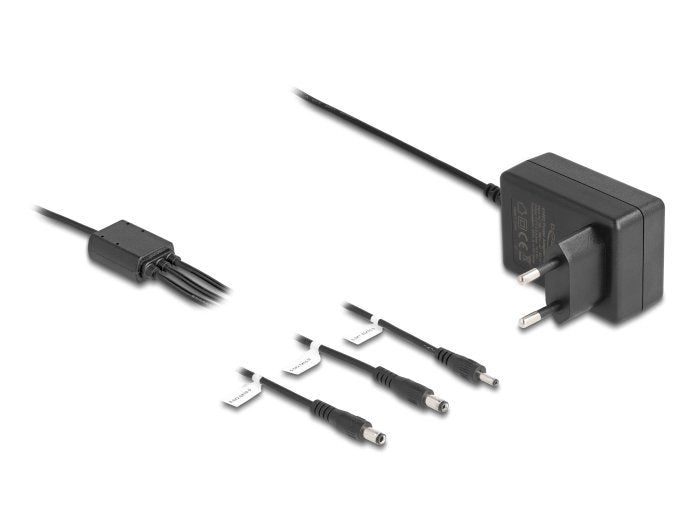 Delock 41466 Cargador Cc 3,5 X 1,35 Mm, Cc 5,5 X 2,1 Mm, Cc 5,5 X 2,5 Mm 5,0 V / 2,0 A / 10,0 W