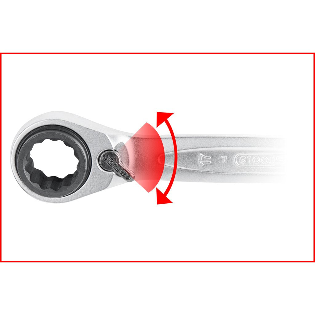 Ks Tools 4 In 1 Gearplus Doppel-Ratschenringschlüssel