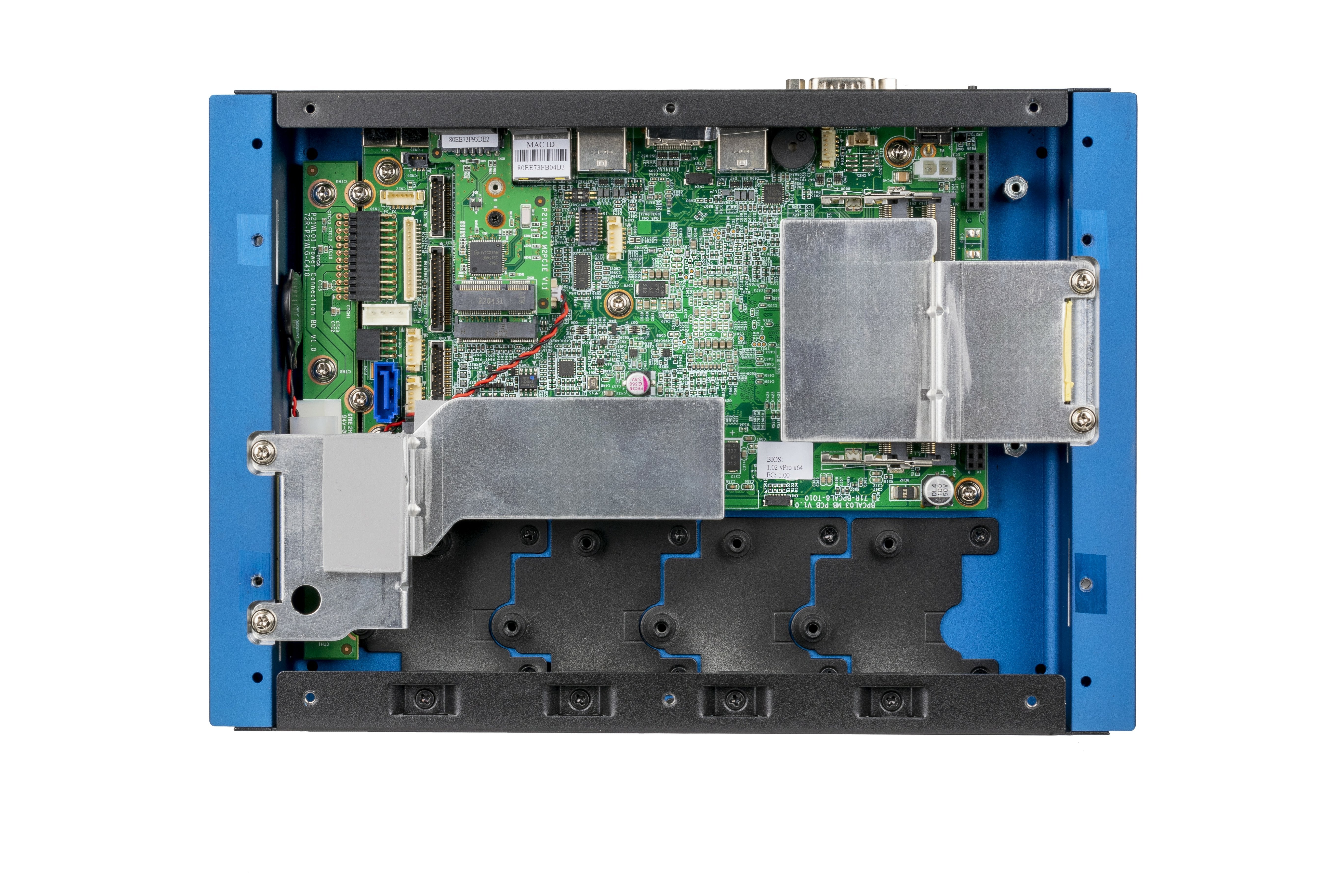 EAN 0887993006673 - Shuttle BPCAL02-i5 2,6 l tamaño PC Negro, Azul i5-1235U imagen 4