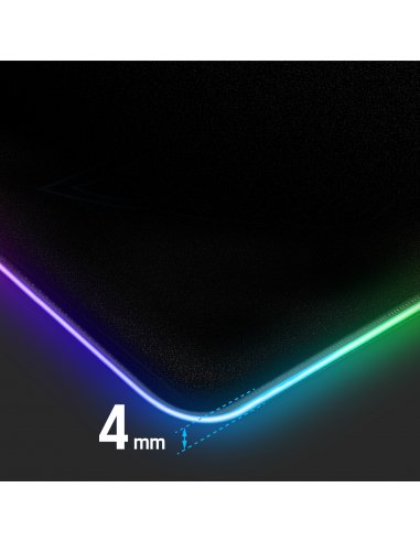 Alfombrilla Spirit Of Gamer Skull Rgb Gaming Con Iluminación Led 800 X 300 X 3mm