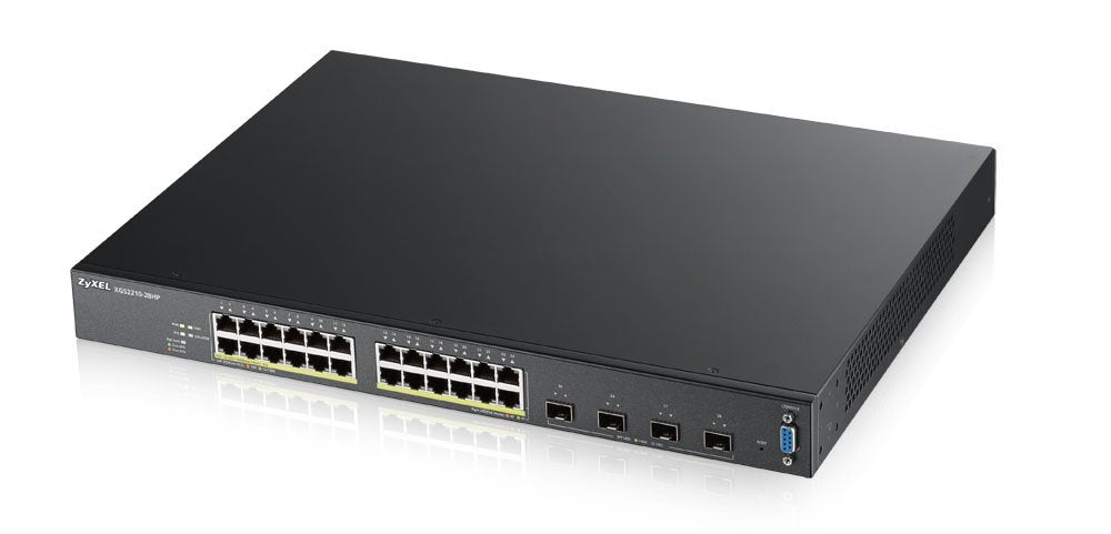 Zyxel Xgs2210-28hp Managed L2 Gigabit Ethernet (10/100/1000) Power Over Ethernet (Poe) 1u Black