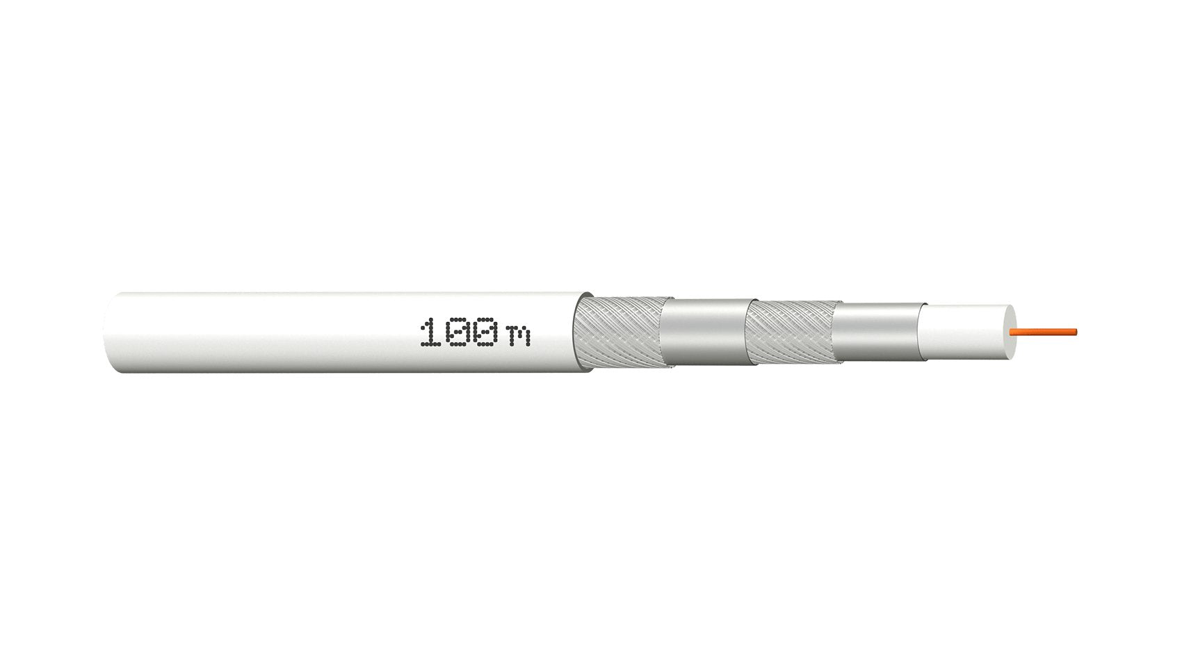 Megasat Quad-Shield 120 Koaxcable 305m Pull-Out Box,110db,4-Fach Geschirmt