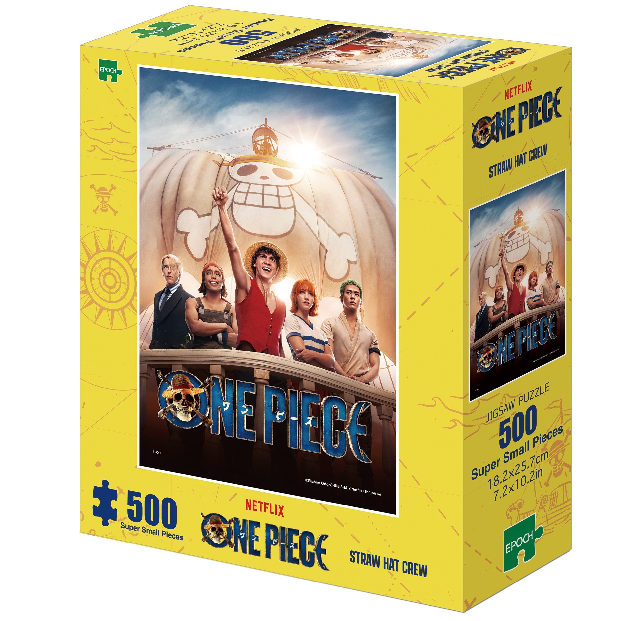 Epoch Games One Piece Straw Hats Crew 500 Piezas) 5282a