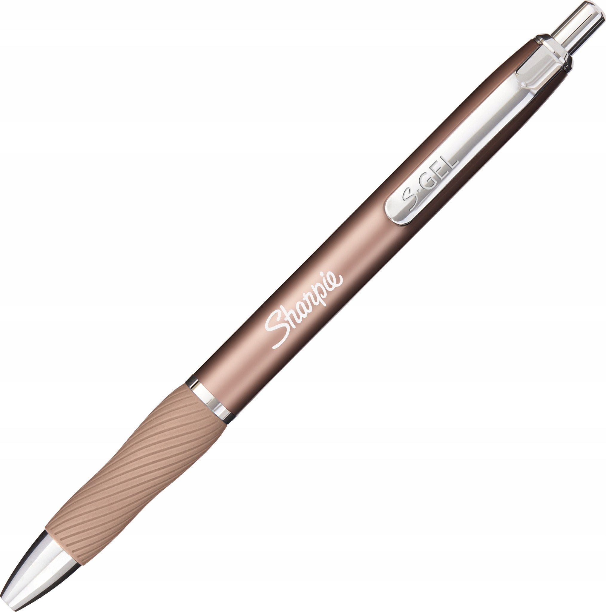 2x1 Sharpie S-Gel Metal Steel Grey + Rosegold 0,7 Mm + 2 Minen