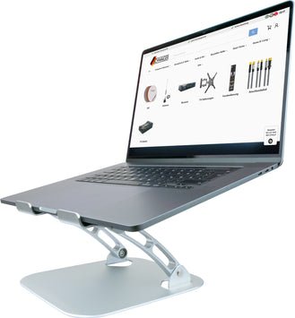 Schwaiger Soporte Para Portátil Hasta 20" Max.20kg Alu Plata