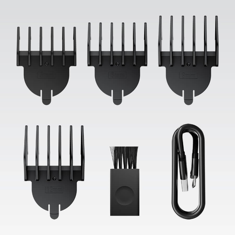 EAN 4820268322562 - Maestro MR-661 depiladora para la barba Batería 1,2 cm Negro imagen 4