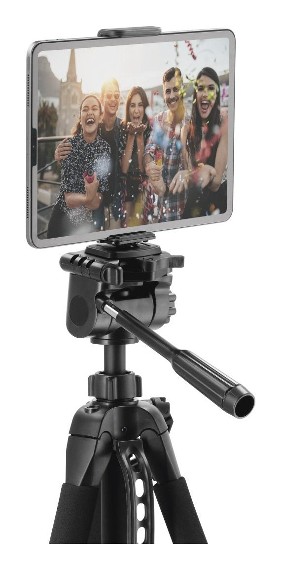 Hama Tripode Para Camara Con Rosca 1/4" - Peso Max 5kg - Altura Hasta 170cm - Soporte Para Smartphone Y Tablet -