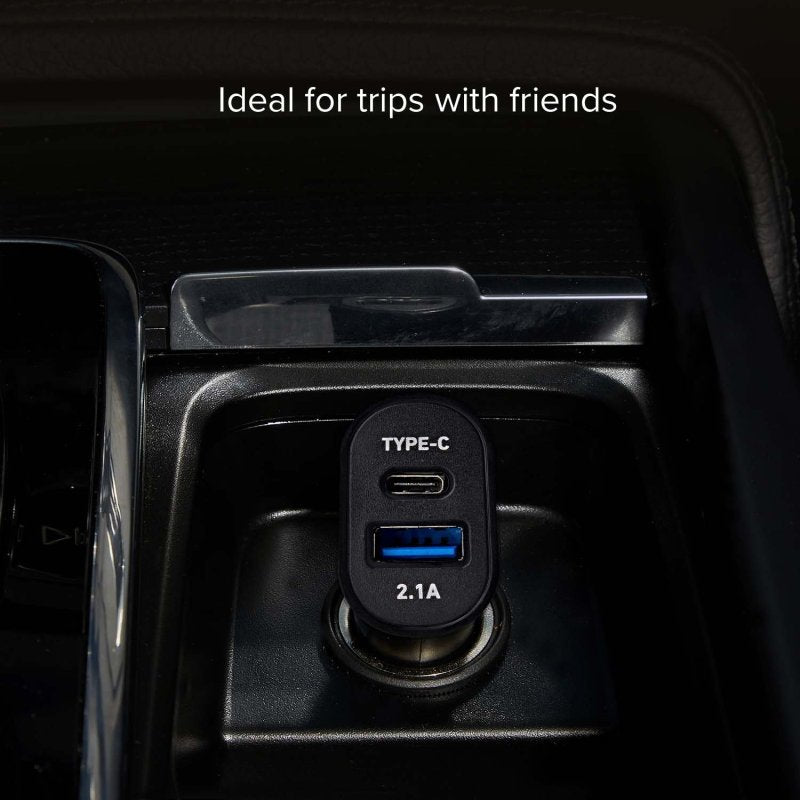 Sbs Kfz-LadegerT 10w Usb-C 3a/Usb-A 2,1a Schwarz