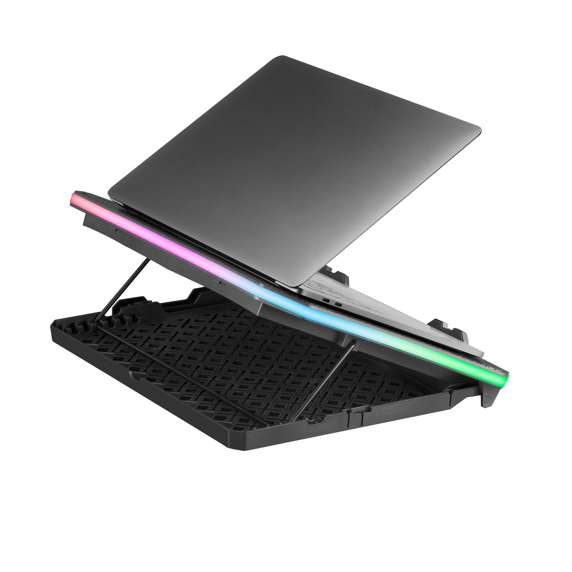 Soporte Refrigerante Mars Gaming Mnbc6 Para Portátiles Hasta 19' Iluminación Led