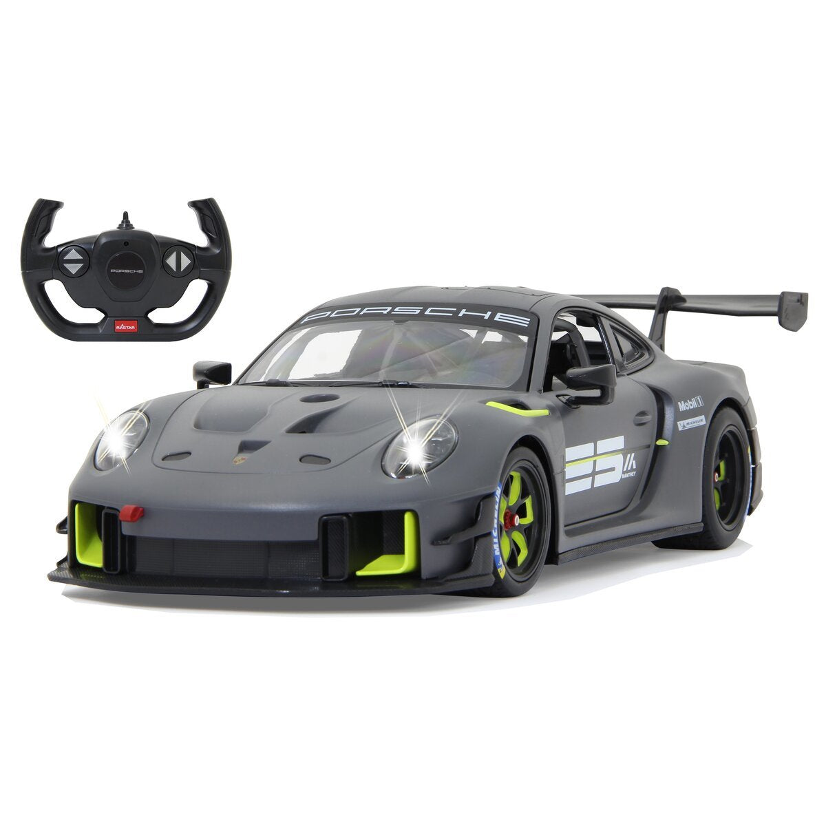 Jamara Porsche 911 Gt2 Rs Clubsport 25 1:14 Grau 2,4ghz Manual Door